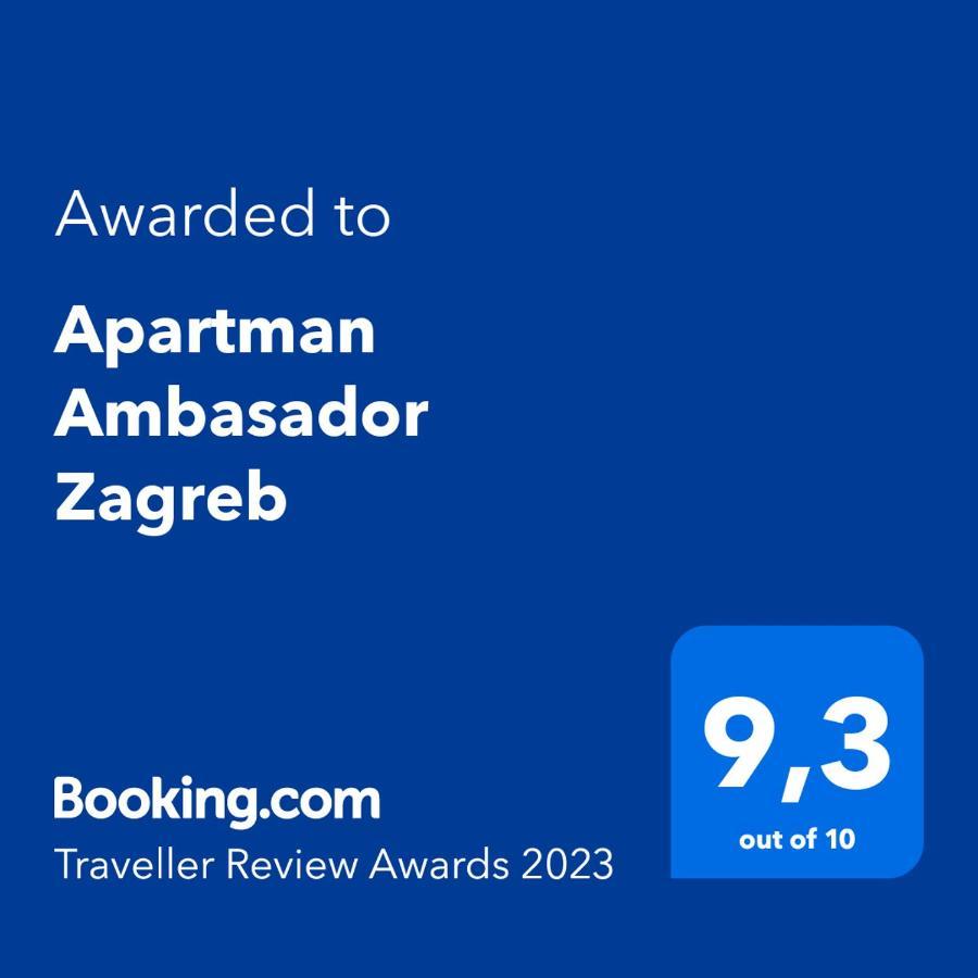 Apartman Ambasador Zagabria Esterno foto